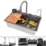 Leziter Chiuvetă multifuncțională Calandria din oțel inoxidabil Mobalis Homvera