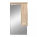 Leziter Dulap suspendat cu oglindă Nerva 55 cm, stejar Sonoma Mobalis Homvera