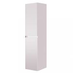 Wellis Dulap înalt Elois White, montat pe perete Mobalis Homvera