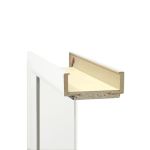 Leziter Balama decorativă CPL albă 100/210 12-14 cromată stângă Mobalis Homvera