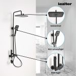 Leziter Set de duș multifuncțional Eliz Mobalis Homvera