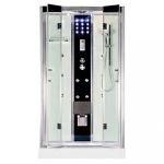 Kerra Cabină de duș pătrată cu hidromasaj Toulouse 80x120 cm Mobalis Homvera