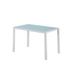 Leziter Masă pătrată Ezra din sticlă, 120 cm Mobalis Homvera