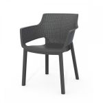 Curver Scaun de grădină din plastic Eva Mobalis Homvera