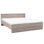 Leziter Pat dublu Miami fără cadru de pat 180x200 cm stejar York-stejar Sonoma Mobalis Homvera