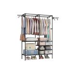 Leziter Suport pentru haine LRA-08 negru Mobalis Homvera