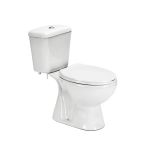 Leziter Toaletă monobloc Cleano cu evacuare inferioară și scaun Mobalis Homvera