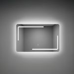 Leziter Oglindă Ada 80 cu iluminare LED Mobalis Homvera