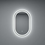 Leziter Oglindă Lev 80 cu iluminare LED Mobalis Homvera