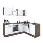 Leziter Dulap de bucătărie de colț Yorki 220 cu cuptor de jos Mobalis Homvera