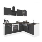 Leziter Dulap de bucătărie de colț Yorki 220 cu cuptor de jos Mobalis Homvera