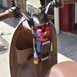 Leziter Geantă ghidon bicicletă Easystow, multicoloră Mobalis Homvera