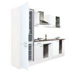 Leziter Mobilă de bucătărie Yorki 270 cu congelator inferior și frigider Mobalis Homvera