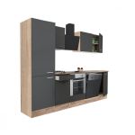 Leziter Mobilă de bucătărie Yorki 280 cu cuptor inferior și rafturi Mobalis Homvera