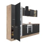 Leziter Mobilă de bucătărie Yorki 300 cu cuptor inferior și frigider cu congelator inferior Mobalis Homvera