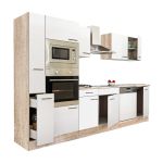 Leziter Mobilă de bucătărie Yorki 310 cu cuptor și cuptor cu microunde Mobalis Homvera