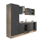 Leziter Mobilier de bucătărie Yorki 270 cu rafturi Mobalis Homvera