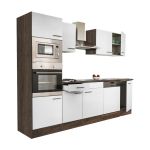 Leziter Mobilier de bucătărie Yorki 280 cu cuptor și cuptor cu microunde Mobalis Homvera
