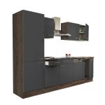 Leziter Mobilier de bucătărie Yorki 280 cu rafturi Mobalis Homvera