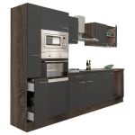 Leziter Mobilier de bucătărie Yorki 300 cu cuptor și cuptor cu microunde Mobalis Homvera