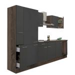 Leziter Mobilier de bucătărie Yorki 300 cu rafturi Mobalis Homvera