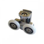 Leziter Rolă dublă pentru cabină de duș, metalică (G-50DM) Mobalis Homvera