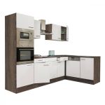 Leziter Unitate de bucătărie de colț Yorki 280 cu cuptor și cuptor cu microunde Mobalis Homvera