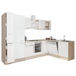 Leziter Dulap de bucătărie de colț Yorki 310 cu cuptor inferior și rafturi Mobalis Homvera