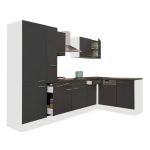 Leziter Dulap de bucătărie de colț Yorki 310 cu rafturi Mobalis Homvera