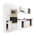 Leziter Mobilă de bucătărie Yorki 310 cu cuptor și cuptor cu microunde Mobalis Homvera