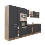 Leziter Mobilier de bucătărie Yorki 360 cu cuptor și cuptor cu microunde Mobalis Homvera