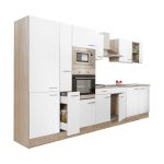 Leziter Mobilier de bucătărie Yorki 360 cu cuptor și cuptor cu microunde Mobalis Homvera