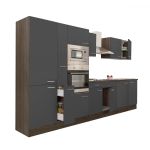 Leziter Mobilier de bucătărie Yorki 360 cu cuptor și cuptor cu microunde Mobalis Homvera