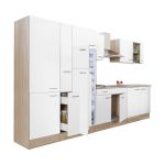 Leziter Mobilier de bucătărie Yorki 360 cu frigider cu congelator superior Mobalis Homvera