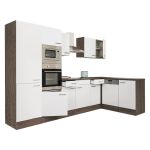 Leziter Unitate de bucătărie de colț Yorki 340 cu cuptor și cuptor cu microunde Mobalis Homvera