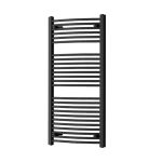 Leziter Radiator prosop curbat 1200x600 mm negru Mobalis Homvera