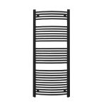Leziter Radiator prosop curbat 1400x600 mm negru Mobalis Homvera
