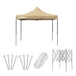 Leziter Foișor pliabil de grădină 3x3 m Mobalis Homvera