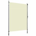 Jaluzea tip rulou de exterior, crem, 150 x 270 cm GartenMobel Dekor