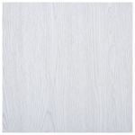 Plăci de pardoseală autoadezive, alb, 5,11 m² PVC GartenMobel Dekor