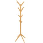 Cuier 5Five Arbre din bambus cu 8 carlige, 179 cm, maro natural Household NewTrend