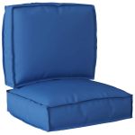 Set de perne pentru palet 2 pcs Albastru regal 50 x 50 x 12 cm GartenMobel Dekor