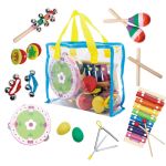 Homelux Set de instrumente din lemn cu cutie de transport 14 buc Mobalis Homvera