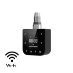 Leziter Cartuș de încălzire Wifi pentru radiator de prosoape cu regulator digital de temperatură 600W negru Mobalis Homvera