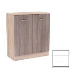 Leziter Comodă Miami cu 2 uși 80x92 cm stejar York-stejar Sonoma Mobalis Homvera