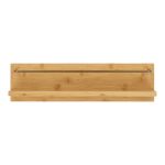 House Nordic Raft de perete Ember, bambus, natural 45x10x12 cm Mobalis Homvera