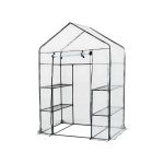 Leziter Seră de balcon 143x73x195 cm transparentă Mobalis Homvera