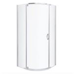Kerra Cabină de duș curbată Splash 80x80 cm fără cădiță Mobalis Homvera