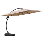 Mirpol Umbrelă de grădină Solano 4 m bej Mobalis Homvera