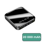 Leziter Baterie externă 20000 mAH 2A 10W neagră Mobalis Homvera